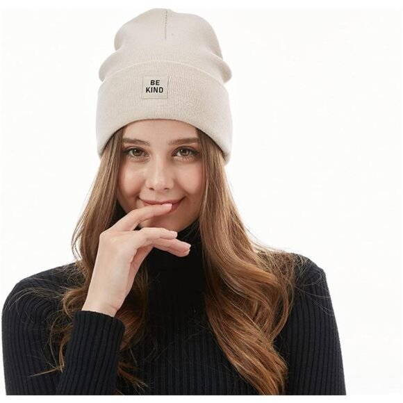 Unisex Beanie Hat Warm Knit Winter Hats